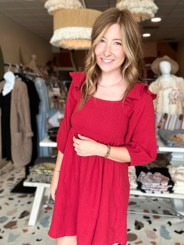 Valerie Dress-Umgee-R3vel Threads, Women's Fashion Boutique, Located in Hudsonville, Michigan