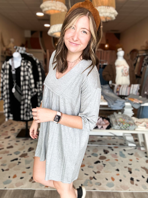 Shelby Tunic Dress-Kyemi-R3vel Threads, Women's Fashion Boutique, Located in Hudsonville, Michigan