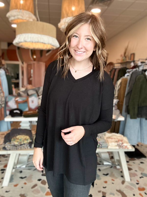 Ivy Long Sleeve-Zenana-R3vel Threads, Women's Fashion Boutique, Located in Hudsonville, Michigan