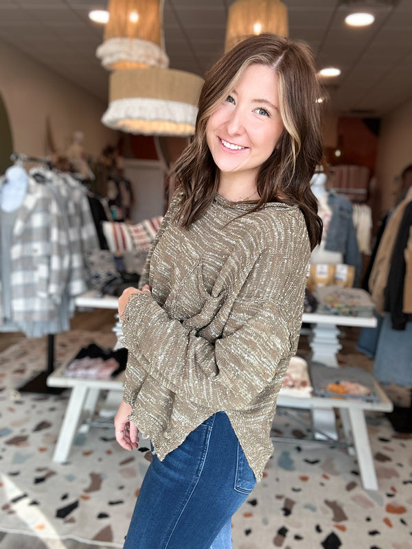 Sabrina Sweater-She+Sky-R3vel Threads, Women's Fashion Boutique, Located in Hudsonville, Michigan