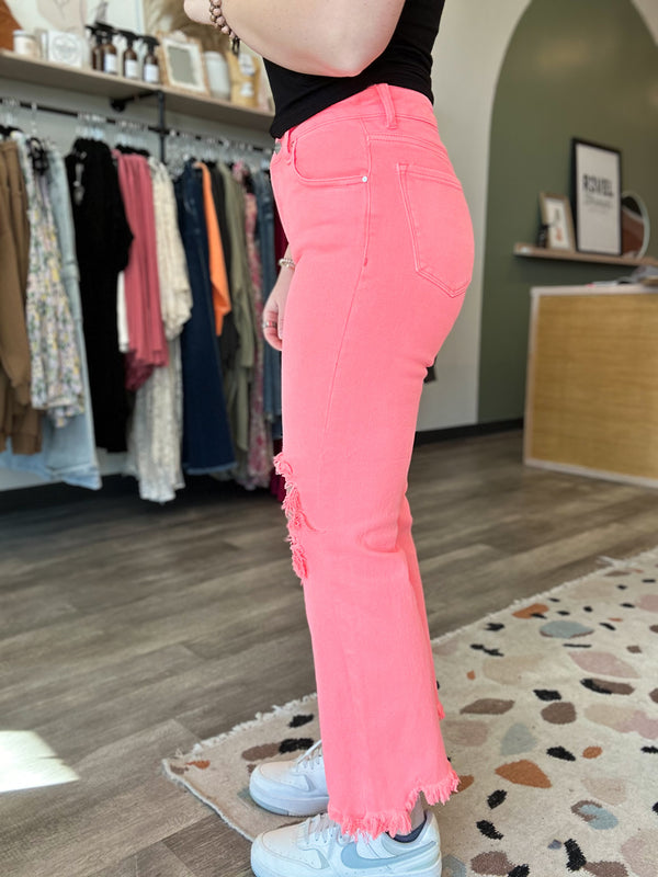 Mae Cropped Jean-Risen-R3vel Threads, Women's Fashion Boutique, Located in Hudsonville, Michigan