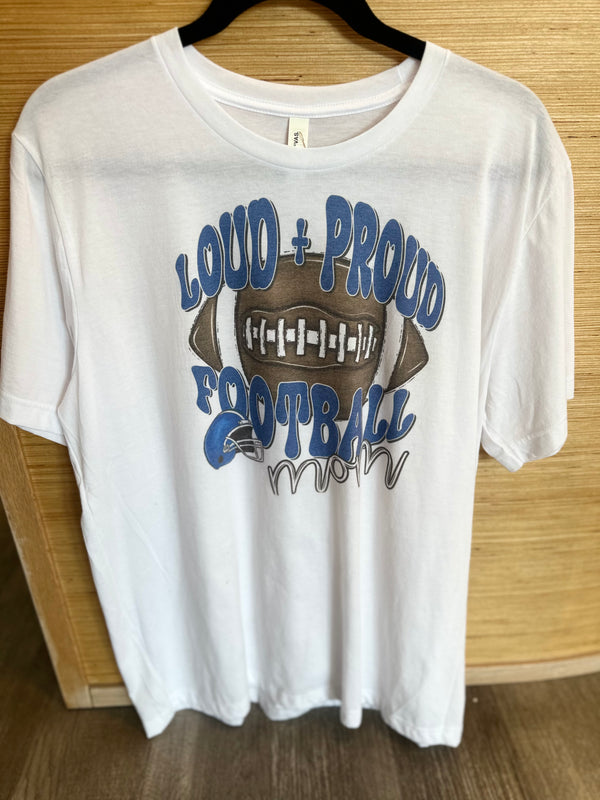 Loud Football Mom-r3velthreads-R3vel Threads, Women's Fashion Boutique, Located in Hudsonville, Michigan