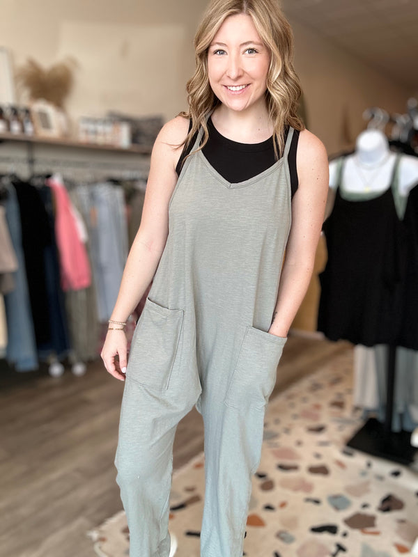 Lyla Jumpsuit-Final Touch-R3vel Threads, Women's Fashion Boutique, Located in Hudsonville, Michigan
