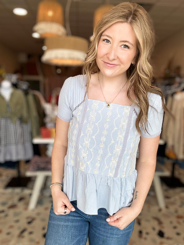 Laura Top-Easel-R3vel Threads, Women's Fashion Boutique, Located in Hudsonville, Michigan