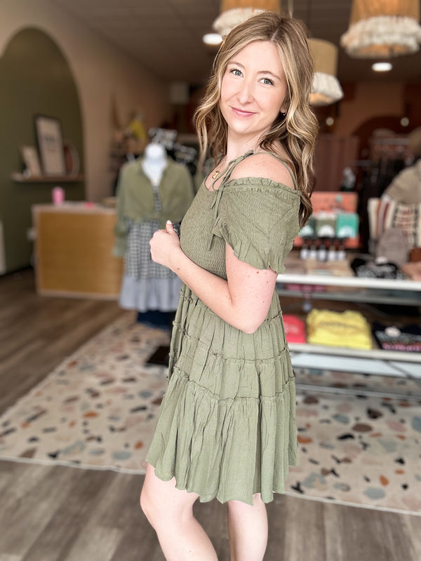Gabby Dress-Easel-R3vel Threads, Women's Fashion Boutique, Located in Hudsonville, Michigan