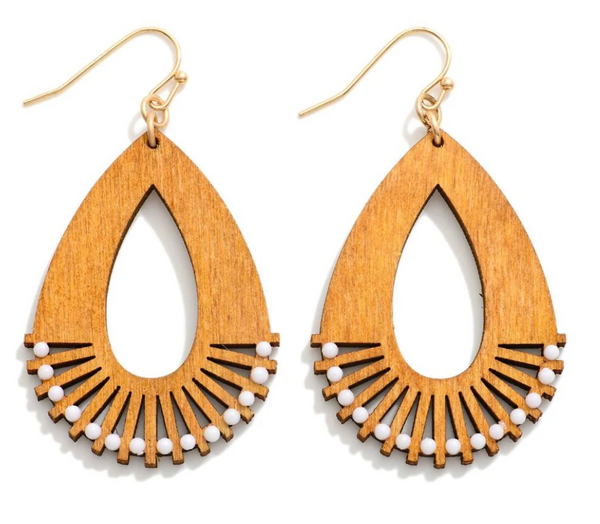 Wooden Teardrop-Judson & Co-R3vel Threads, Women's Fashion Boutique, Located in Hudsonville, Michigan