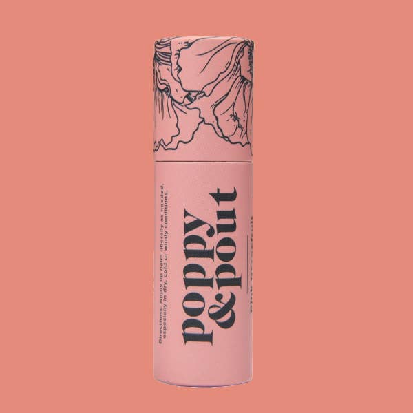 Pink Grapefruit Lip Balm-Poppy & Pout-R3vel Threads, Women's Fashion Boutique, Located in Hudsonville, Michigan