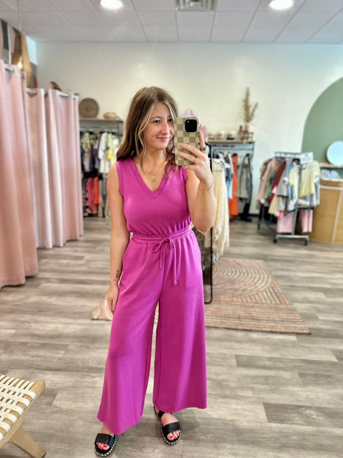 Kennedy Jumpsuit-Doe & Rae-R3vel Threads, Women's Fashion Boutique, Located in Hudsonville, Michigan