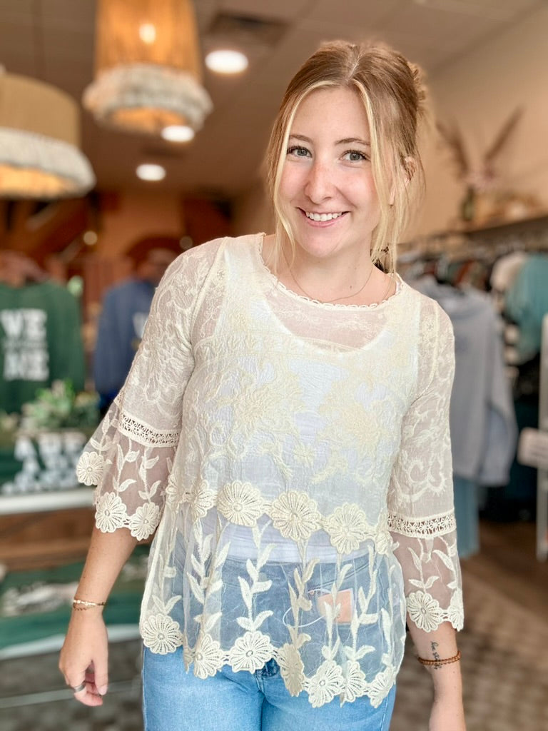 Faye Top-Bluivy-R3vel Threads, Women's Fashion Boutique, Located in Hudsonville, Michigan