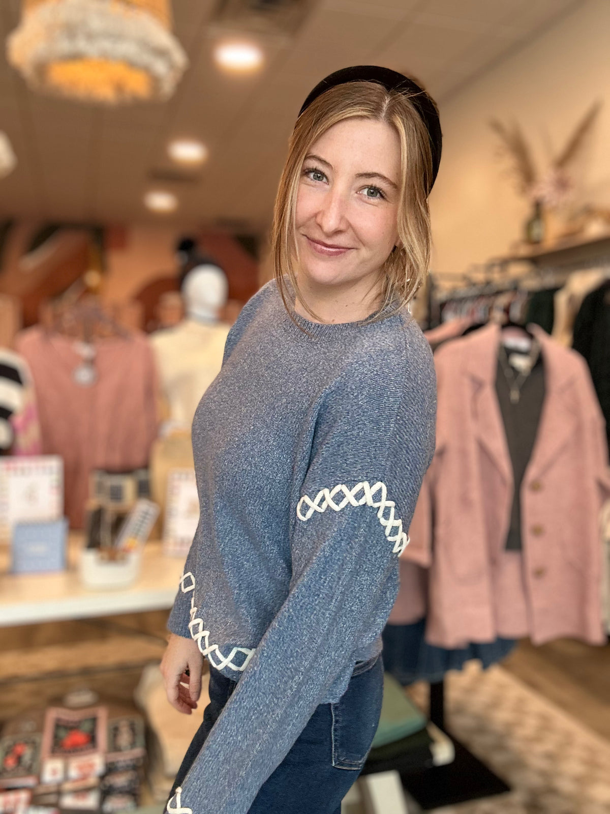Jessa Sweater-Adora-R3vel Threads, Women's Fashion Boutique, Located in Hudsonville, Michigan