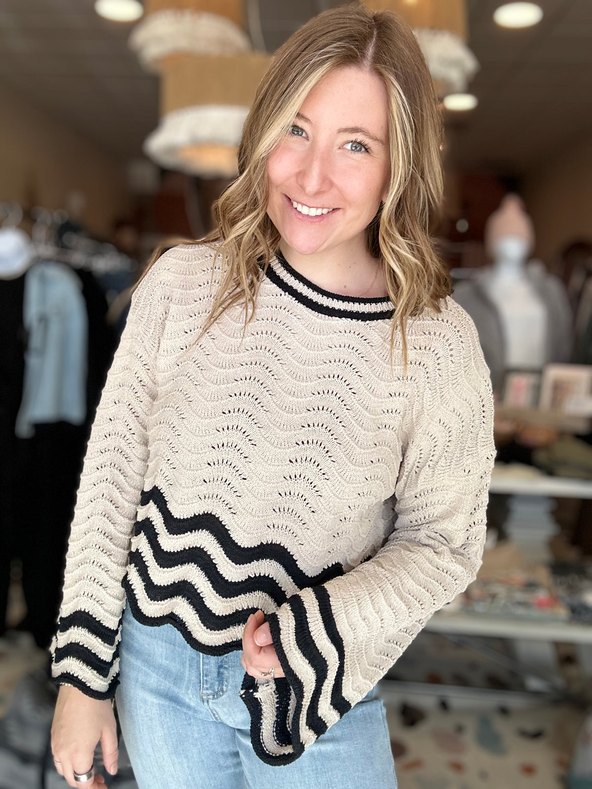 Vanessa Sweater-Anniewear-R3vel Threads, Women's Fashion Boutique, Located in Hudsonville, Michigan