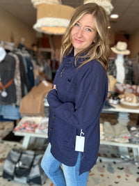 Clio Utility Jacket-Zenana-R3vel Threads, Women's Fashion Boutique, Located in Hudsonville, Michigan