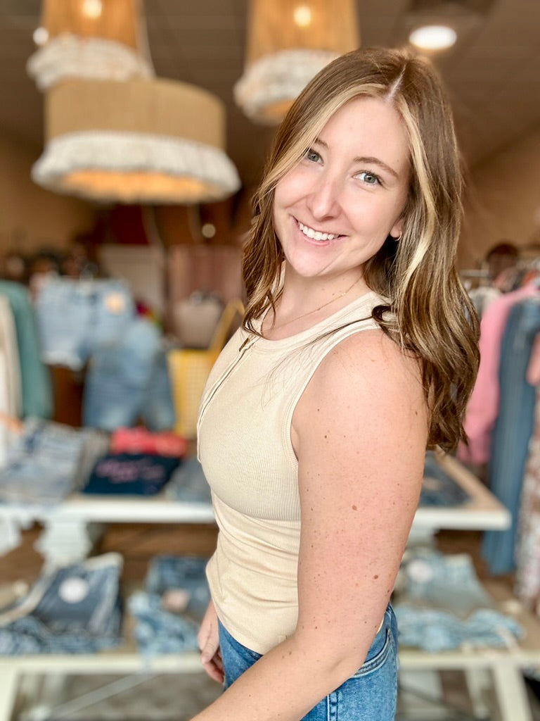 Amy Tank-Aemi + Co-R3vel Threads, Women's Fashion Boutique, Located in Hudsonville, Michigan