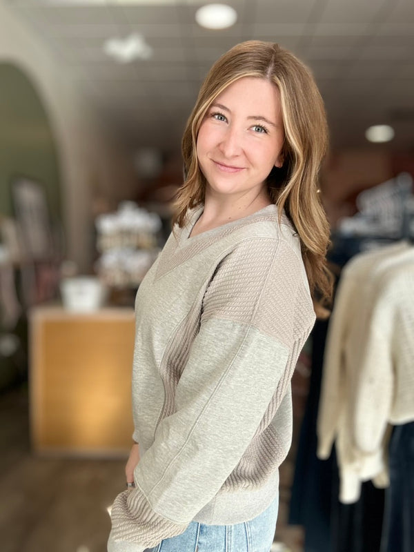 Noah Pullover-Doe & Rae-R3vel Threads, Women's Fashion Boutique, Located in Hudsonville, Michigan