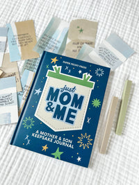 Just Mom and Me: A Mother and Son Guided Keepsake Journal-Paper Peony Press-R3vel Threads, Women's Fashion Boutique, Located in Hudsonville, Michigan