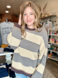 Jones Sweater-Blu Pepper-R3vel Threads, Women's Fashion Boutique, Located in Hudsonville, Michigan