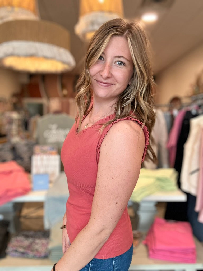 Lynn Tank-Doe & Rae-R3vel Threads, Women's Fashion Boutique, Located in Hudsonville, Michigan