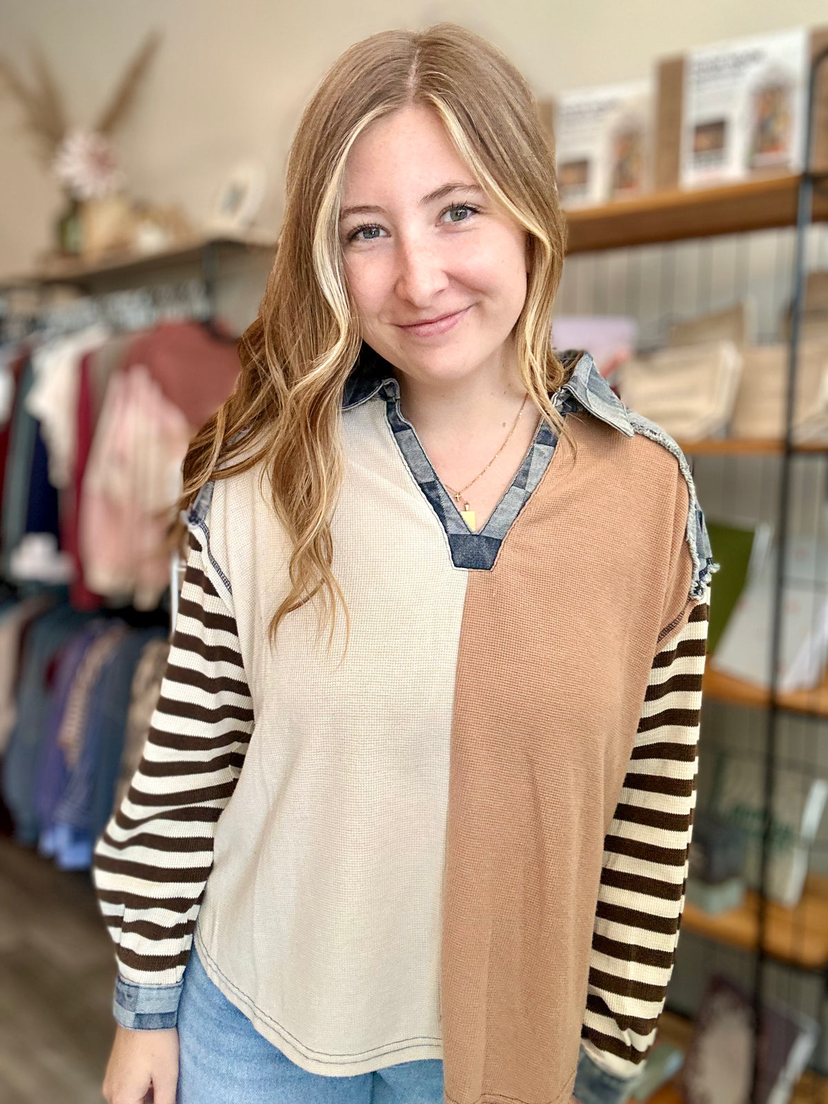 Izzy Top-Bibi-R3vel Threads, Women's Fashion Boutique, Located in Hudsonville, Michigan