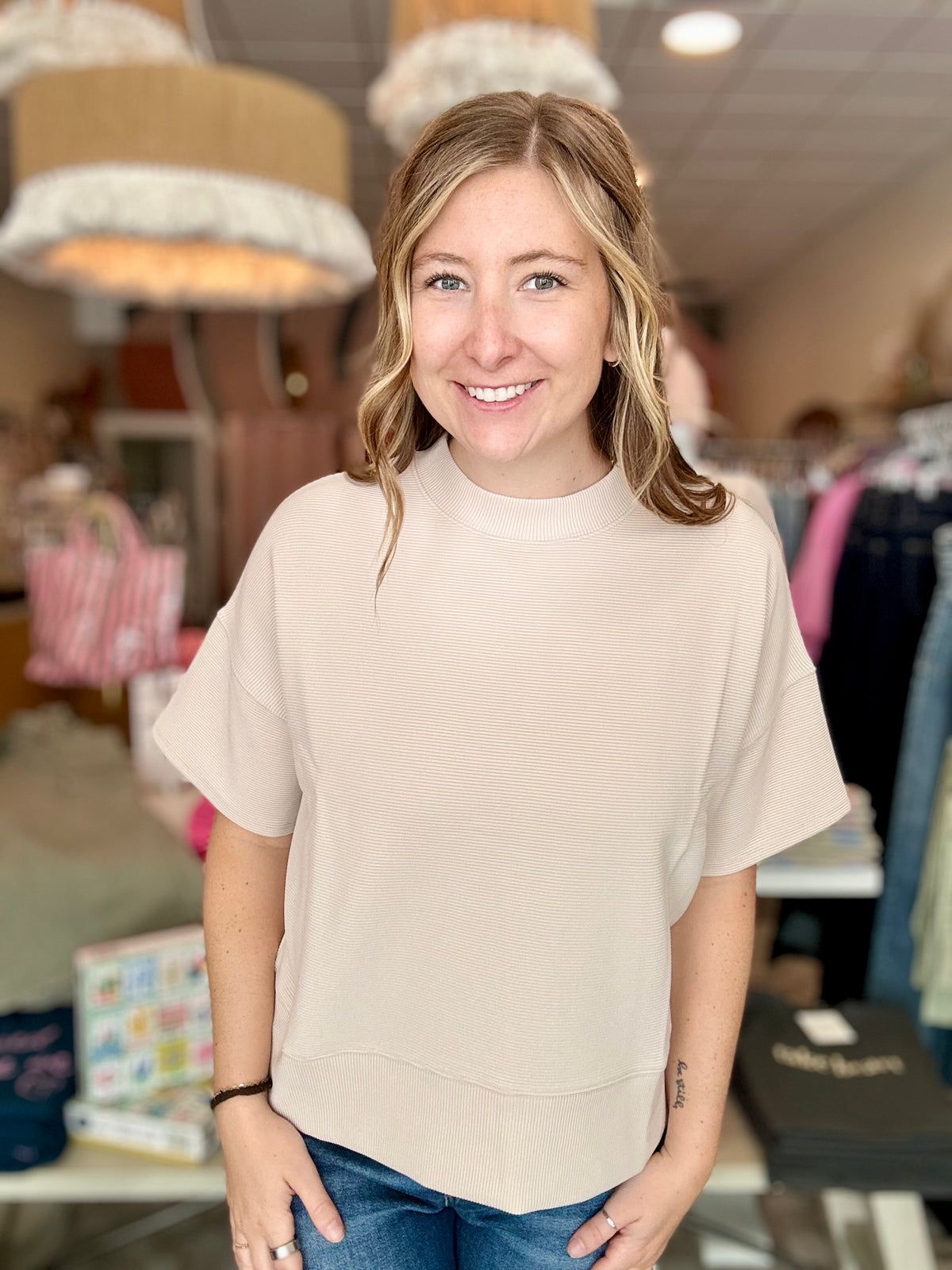 Leila Top-Zenana-R3vel Threads, Women's Fashion Boutique, Located in Hudsonville, Michigan