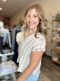 Cove Top-Blu Pepper-R3vel Threads, Women's Fashion Boutique, Located in Hudsonville, Michigan