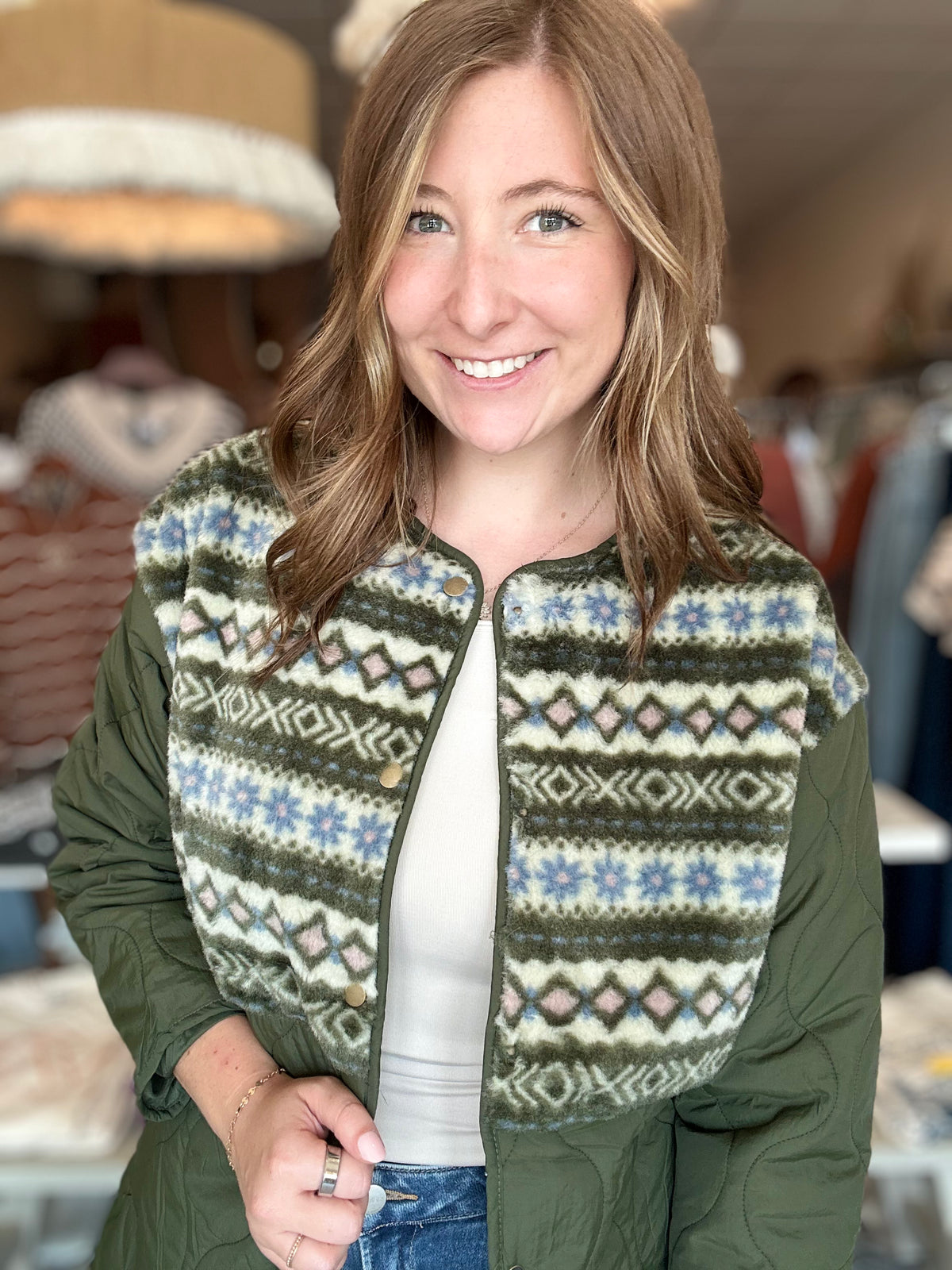 Trina Coat-Blu Pepper-R3vel Threads, Women's Fashion Boutique, Located in Hudsonville, Michigan