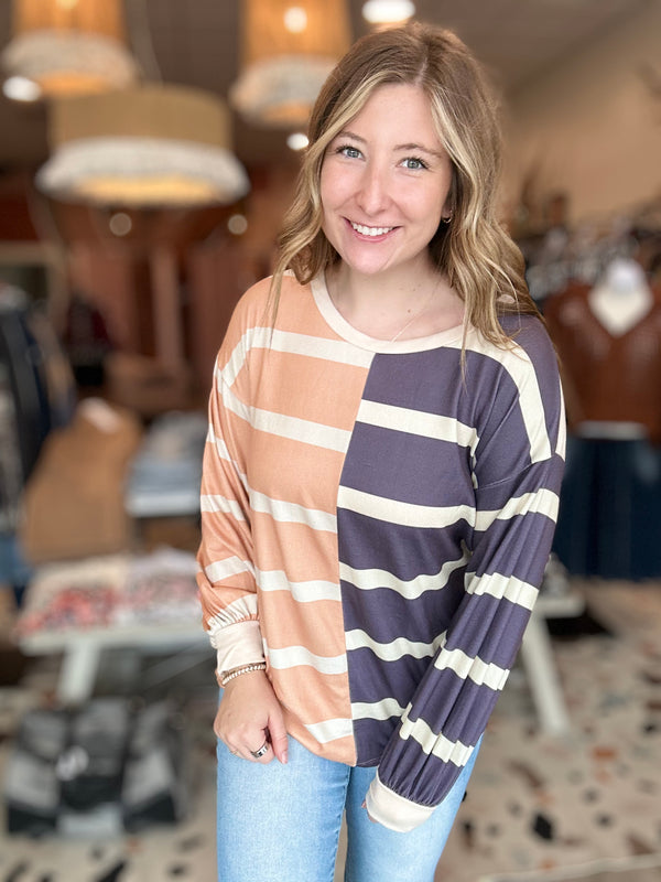 Briella Long Sleeve-Bibi-R3vel Threads, Women's Fashion Boutique, Located in Hudsonville, Michigan