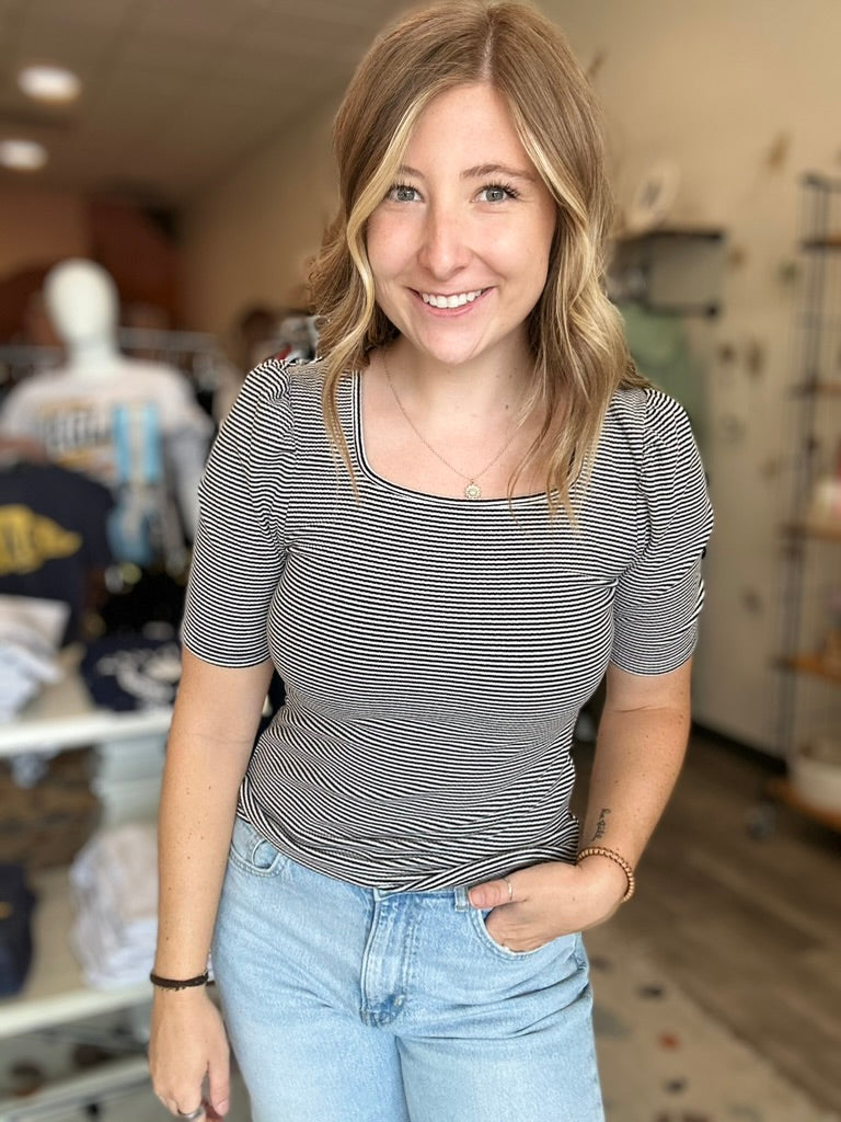 Bella Top-Doe & Rae-R3vel Threads, Women's Fashion Boutique, Located in Hudsonville, Michigan
