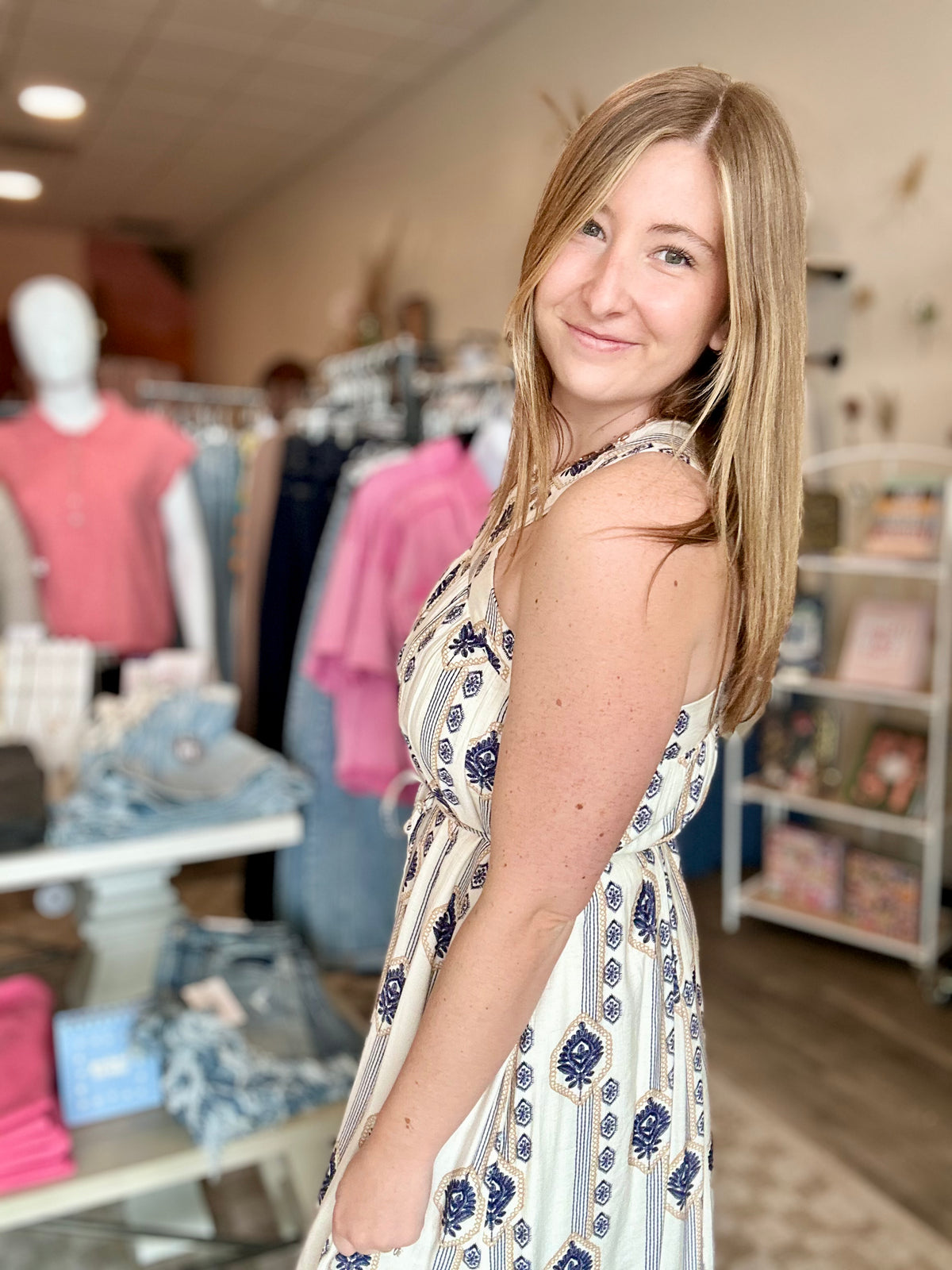 Steph Dress-Doe & Rae-R3vel Threads, Women's Fashion Boutique, Located in Hudsonville, Michigan