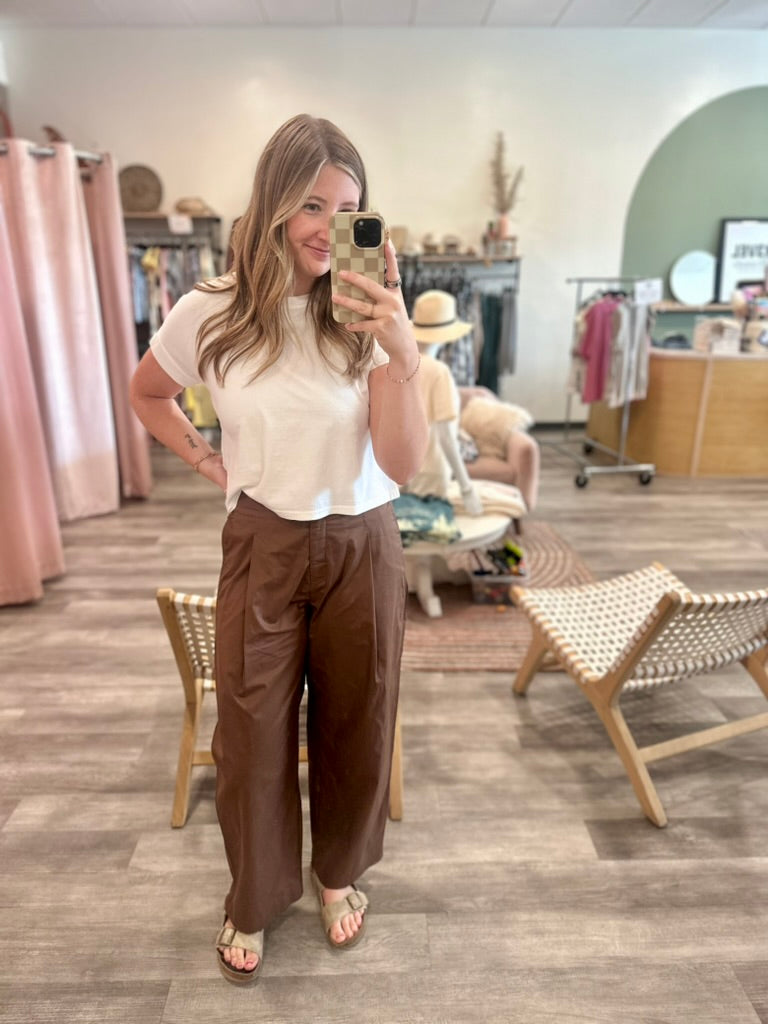 Jolie Pleated Pant-Bluivy-R3vel Threads, Women's Fashion Boutique, Located in Hudsonville, Michigan
