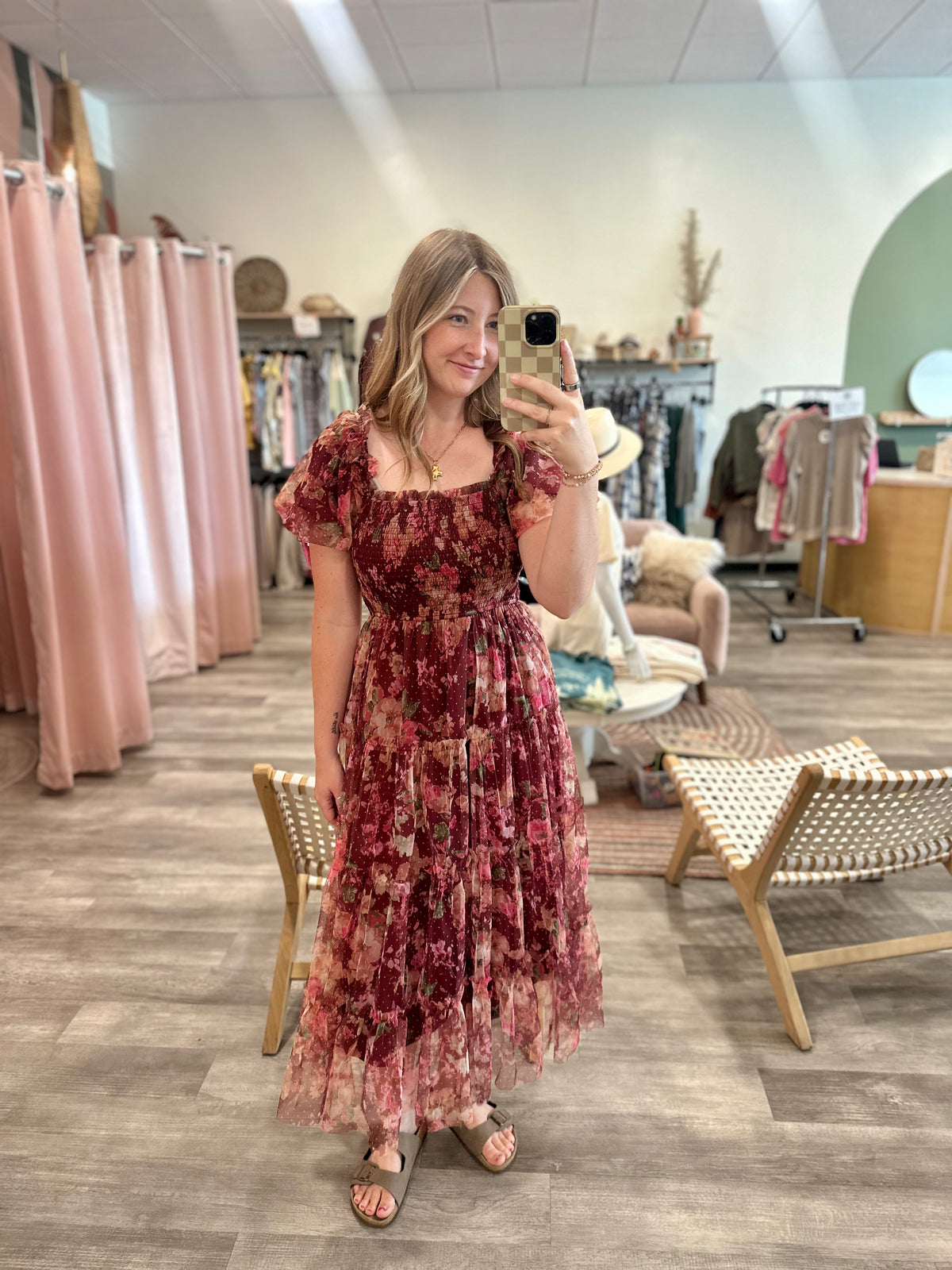 Lucy Dress-Blu Pepper-R3vel Threads, Women's Fashion Boutique, Located in Hudsonville, Michigan