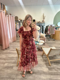 Lucy Dress-Blu Pepper-R3vel Threads, Women's Fashion Boutique, Located in Hudsonville, Michigan
