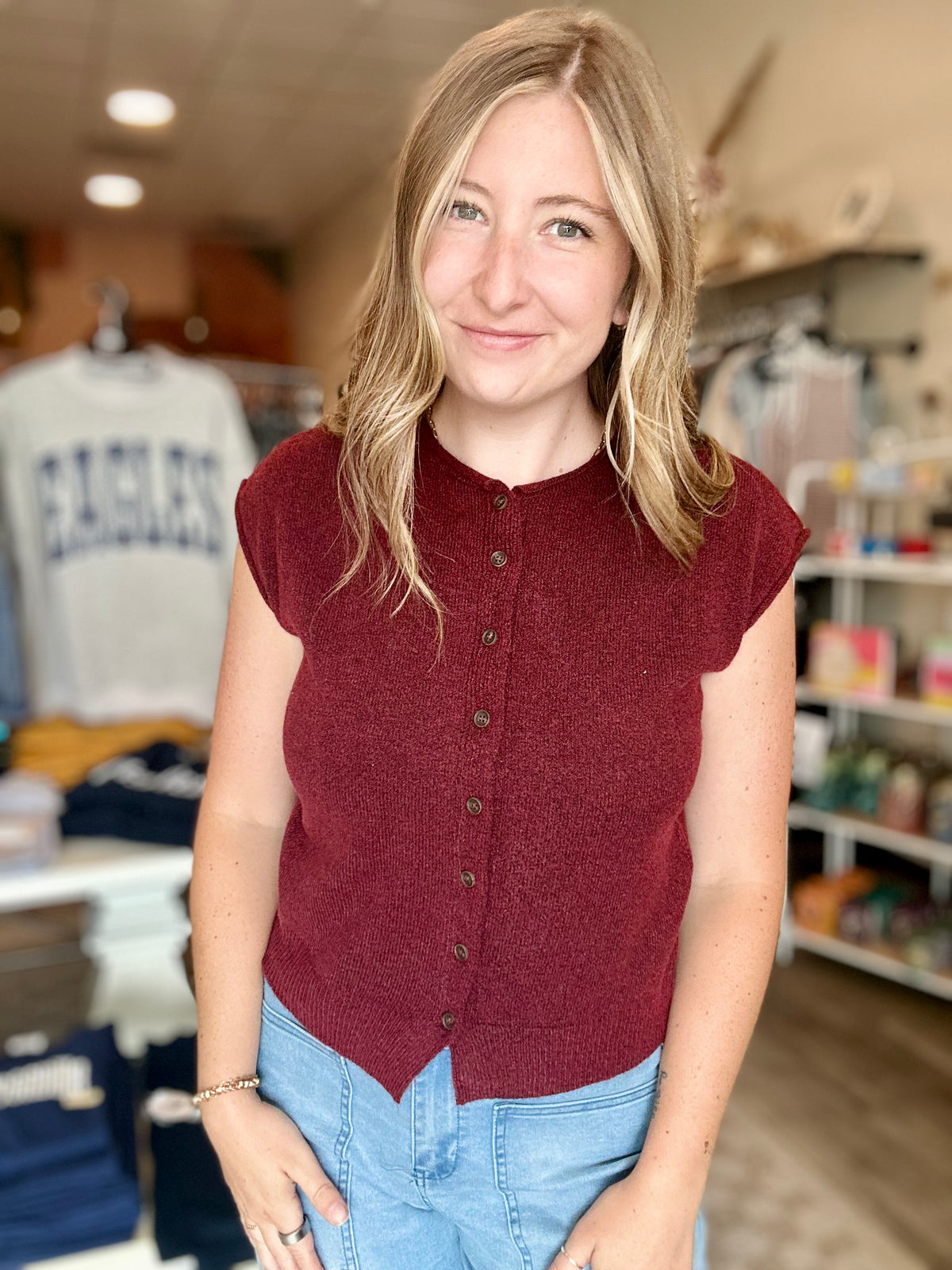 Tinley Top-Blu Pepper-R3vel Threads, Women's Fashion Boutique, Located in Hudsonville, Michigan