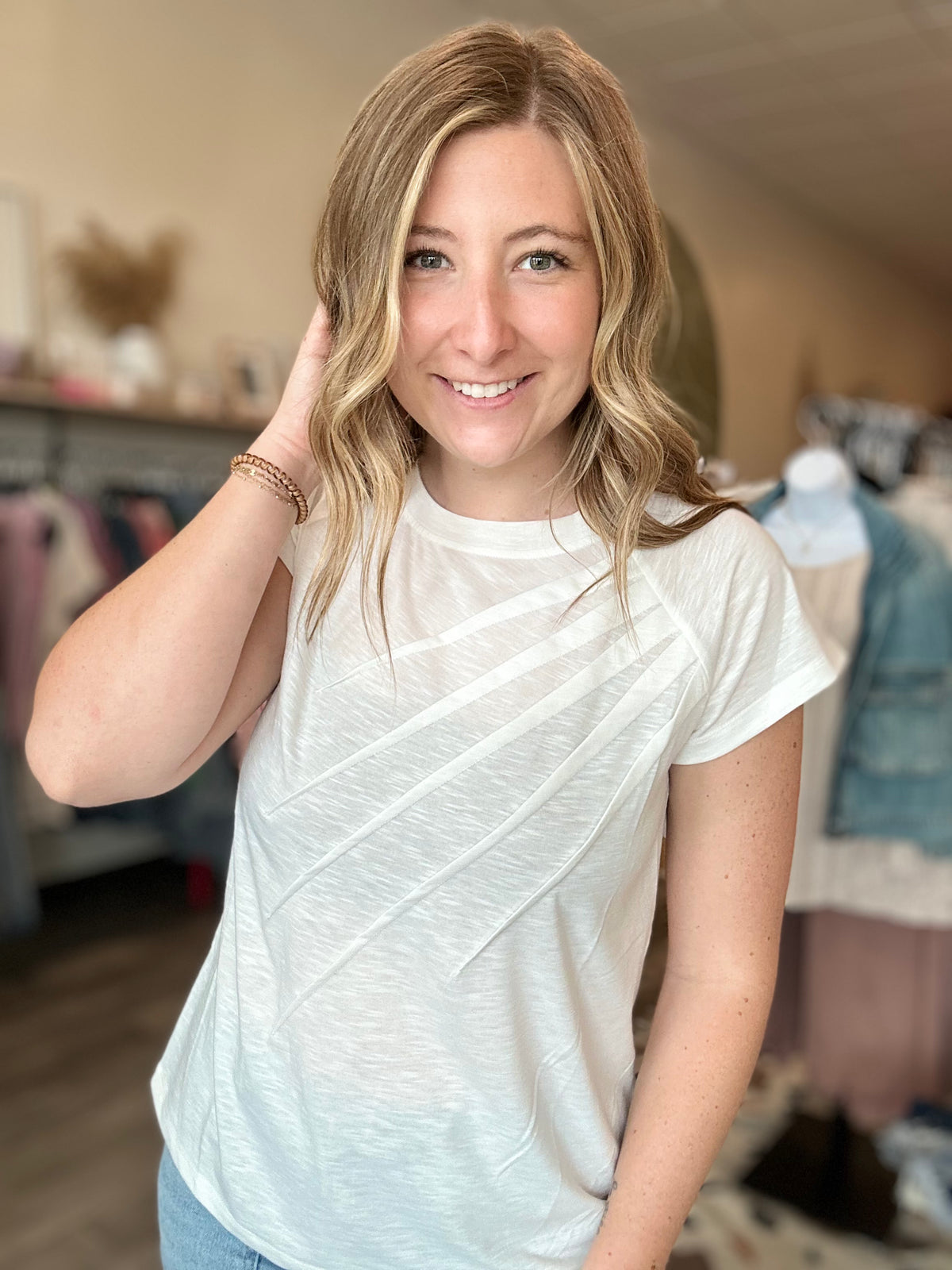 Skylar Top-Doe & Rae-R3vel Threads, Women's Fashion Boutique, Located in Hudsonville, Michigan