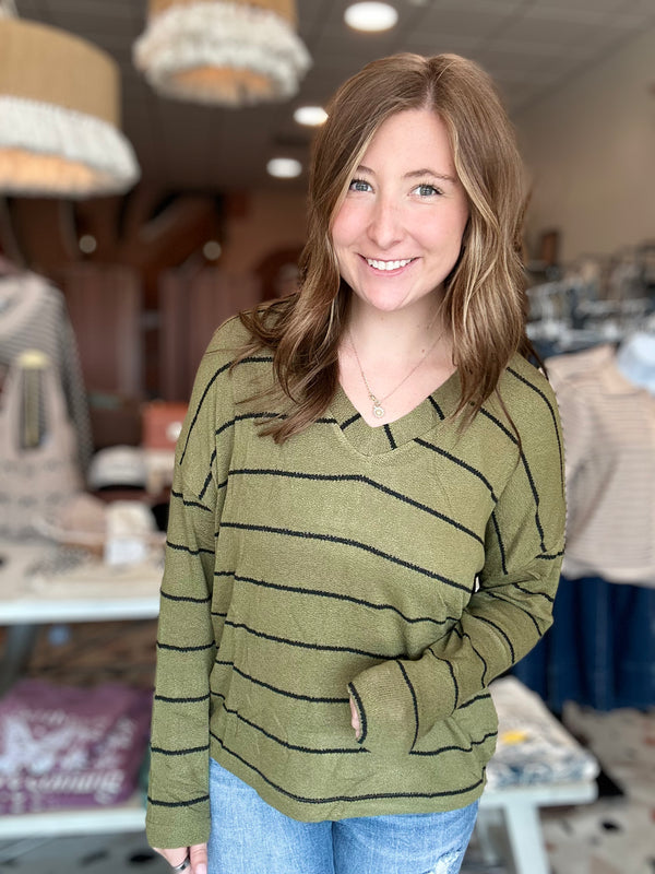 Dana Top-Blu Pepper-R3vel Threads, Women's Fashion Boutique, Located in Hudsonville, Michigan