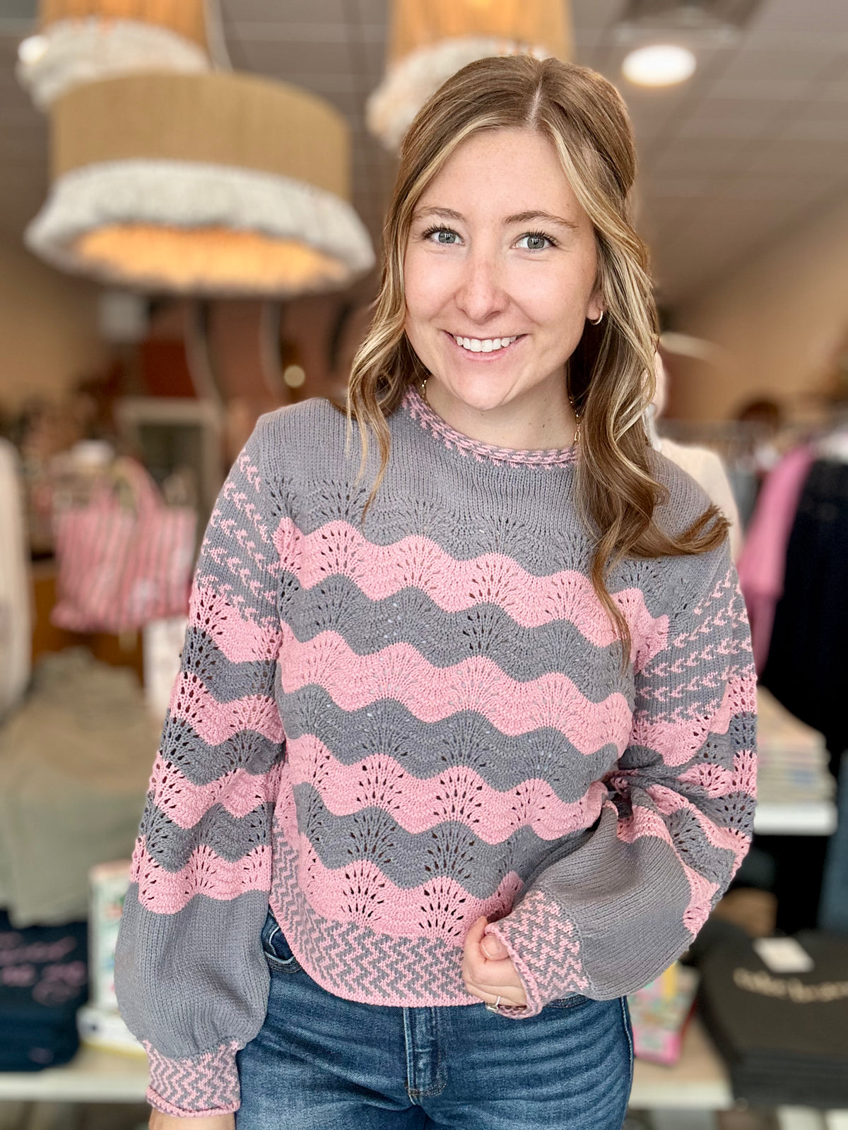 Giselle Sweater-&Merci-R3vel Threads, Women's Fashion Boutique, Located in Hudsonville, Michigan