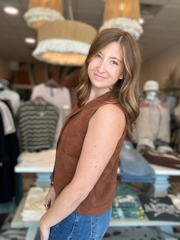 Laurel Vest-Doe & Rae-R3vel Threads, Women's Fashion Boutique, Located in Hudsonville, Michigan