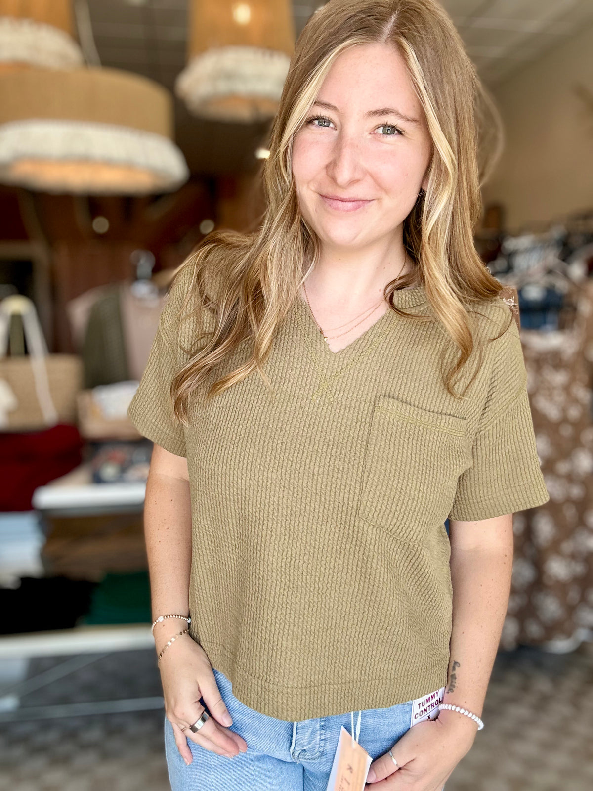 Hayley Top-J.O.A-R3vel Threads, Women's Fashion Boutique, Located in Hudsonville, Michigan