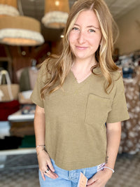 Hayley Top-J.O.A-R3vel Threads, Women's Fashion Boutique, Located in Hudsonville, Michigan