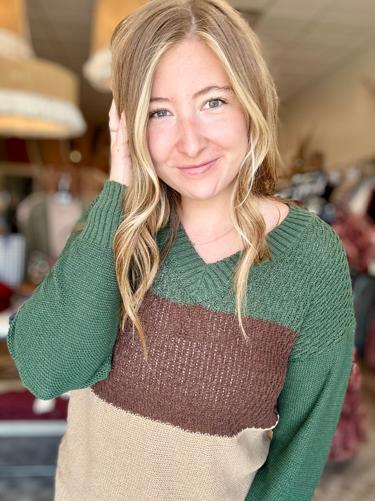 Brooklyn Sweater-Doe & Rae-R3vel Threads, Women's Fashion Boutique, Located in Hudsonville, Michigan