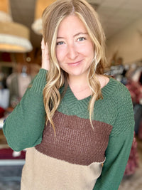 Brooklyn Sweater-Doe & Rae-R3vel Threads, Women's Fashion Boutique, Located in Hudsonville, Michigan