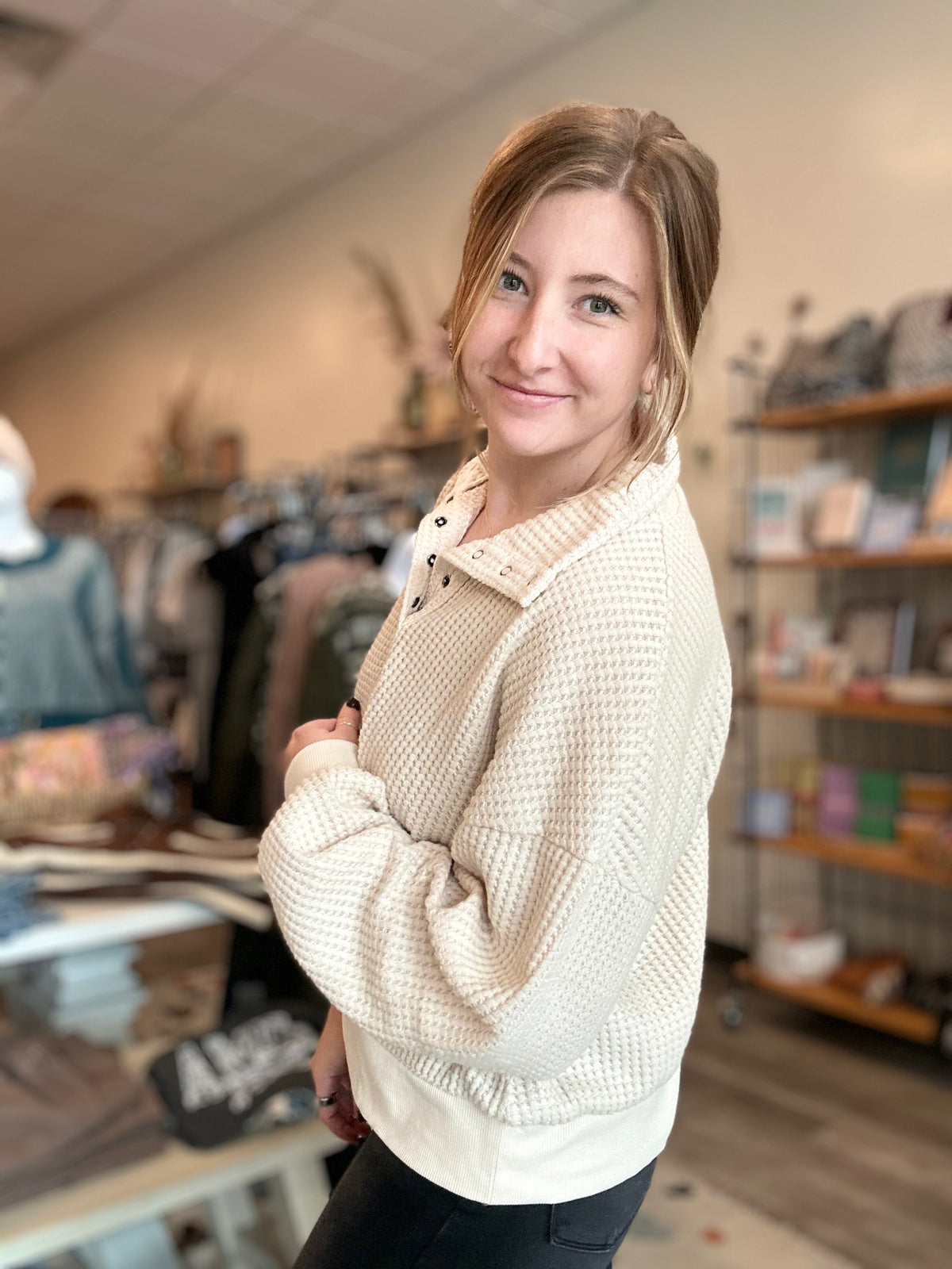 Sophie Pullover-New in-R3vel Threads, Women's Fashion Boutique, Located in Hudsonville, Michigan