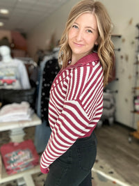 Mabel Half Zip Sweater-Papermoon-R3vel Threads, Women's Fashion Boutique, Located in Hudsonville, Michigan