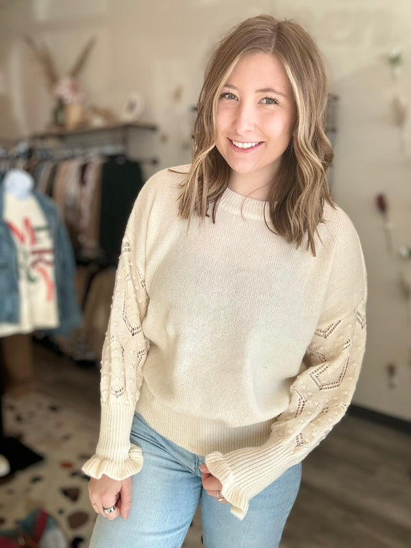 Grace Sweater-Lovely Melody-R3vel Threads, Women's Fashion Boutique, Located in Hudsonville, Michigan