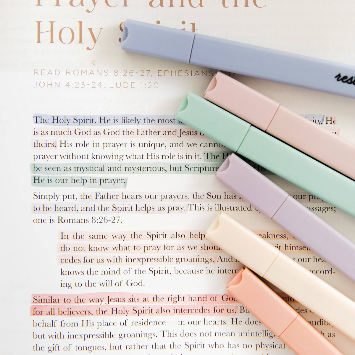 Muted Pastel Highlighters - OUR BEST SELLER!-The Daily Grace Co-R3vel Threads, Women's Fashion Boutique, Located in Hudsonville, Michigan
