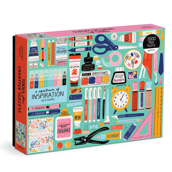 Tools for Creative Success 1000 Piece Puzzle-Chronicle Books-R3vel Threads, Women's Fashion Boutique, Located in Hudsonville, Michigan