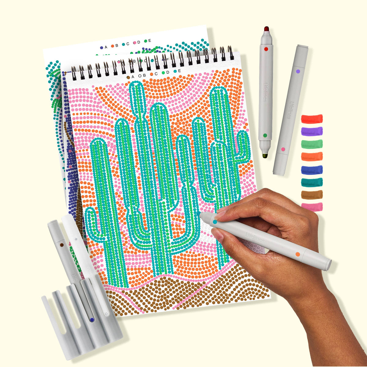 FlowArt -Dot By Letter - Landscapes-Lifelines-R3vel Threads, Women's Fashion Boutique, Located in Hudsonville, Michigan