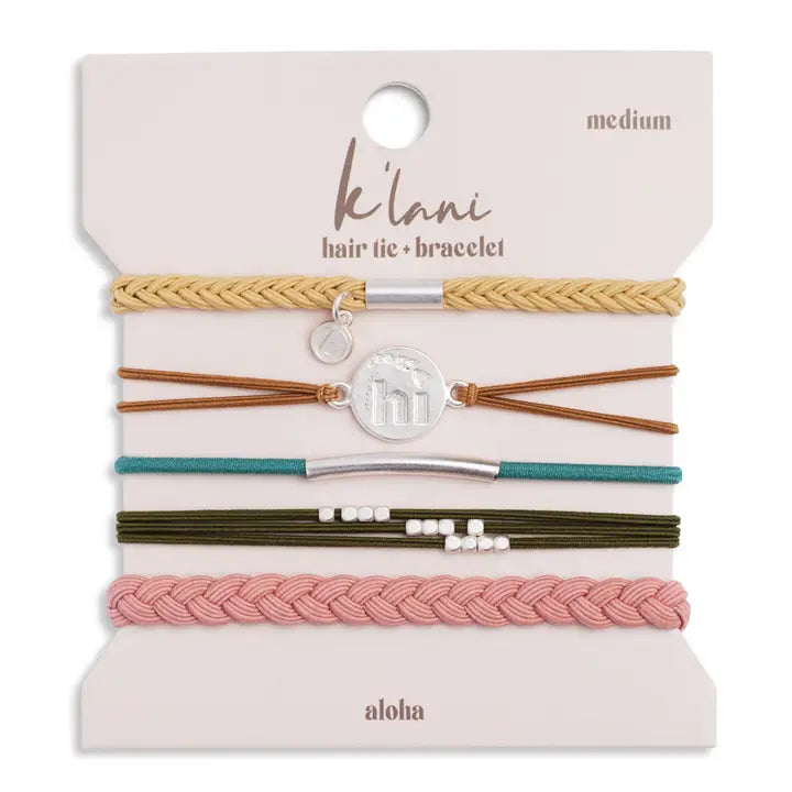 K'Lani Hair Tie/Bracelet-r3velthreads-R3vel Threads, Women's Fashion Boutique, Located in Hudsonville, Michigan