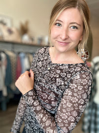 Lindsey Top-Mystree-R3vel Threads, Women's Fashion Boutique, Located in Hudsonville, Michigan