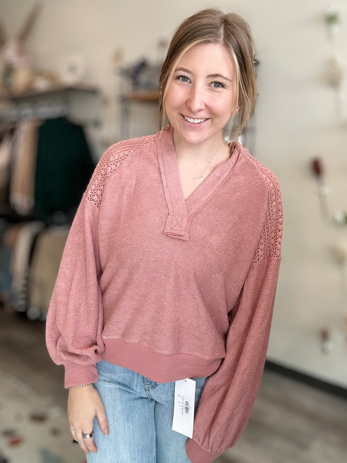 Maria Top-Bibi-R3vel Threads, Women's Fashion Boutique, Located in Hudsonville, Michigan