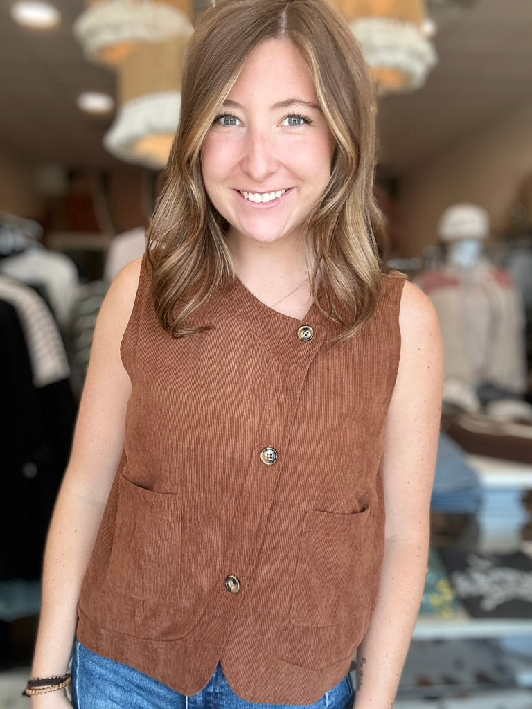 Laurel Vest-Doe & Rae-R3vel Threads, Women's Fashion Boutique, Located in Hudsonville, Michigan